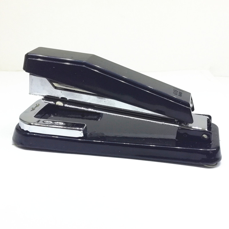 得力 0414 订书机 轻便型金属加厚订书机 0414S 旋转订书机 0828