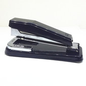 旋转订书机 得力 0828 轻便型金属加厚订书机 0414S 0414 订书机