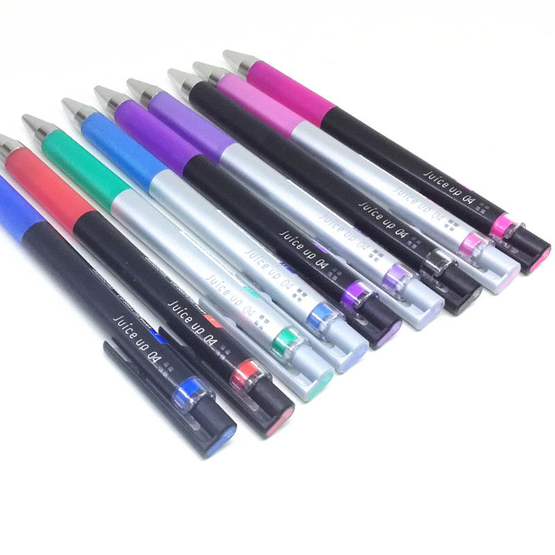 百乐替芯学生彩色手账极细果汁笔