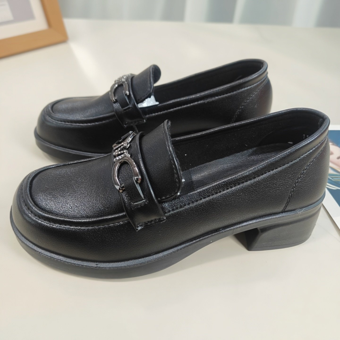 增高乐福鞋女鞋2026新品春秋真皮软底不累脚单鞋平底小皮鞋妈妈鞋,女鞋,浅口单鞋,淘宝优惠券,粉丝福利购,淘宝优惠卷