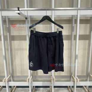 速发 CR0QUIS/速写正品2026夏休闲百搭9Q4E13370 松紧腰中裤895
