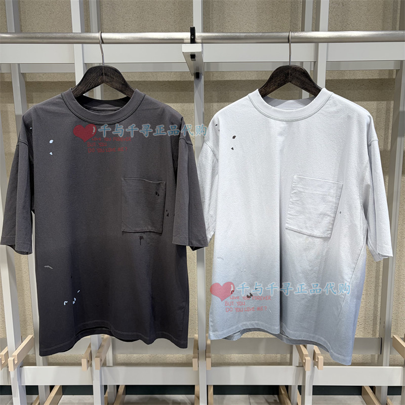 速发 CR0QUIS/速写正品2026夏休闲百搭9Q4112140圆领短袖T恤895