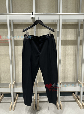 CR0QUIS/速写男装2025国内专柜代购 9PAE13980 宽松休闲裤 995