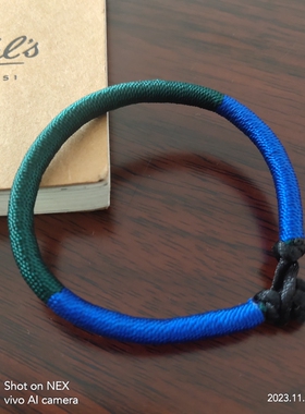 补木补水五行绳手链缺木缺水者佩戴强力增补