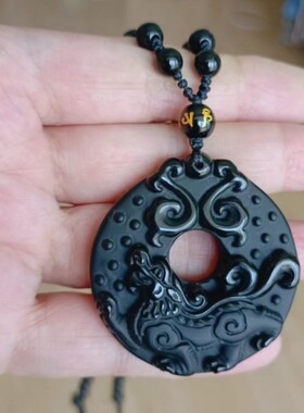 天德月德貔貅吊坠编好挂绳补水财源款