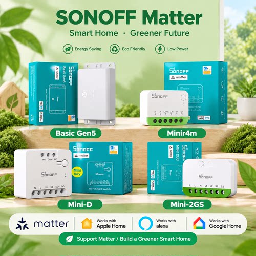 sonoffmatterwifi智能通断器