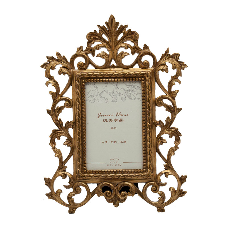 特价 欧式 美式全铜镂空相框摆件 奢华别墅会所样板房全铜相框