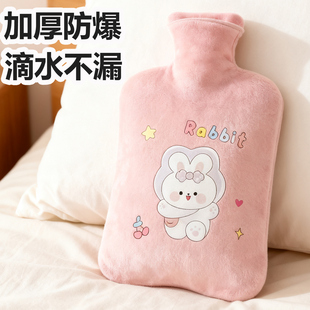 注水式 水暖水袋 热水袋暖床睡觉被窝专用暖脚神器加厚防爆暖宝宝装