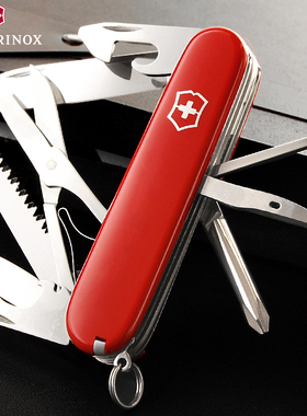 原装正品维氏瑞士军刀91MM农场主1.4713进口多功能户外折叠瑞士刀