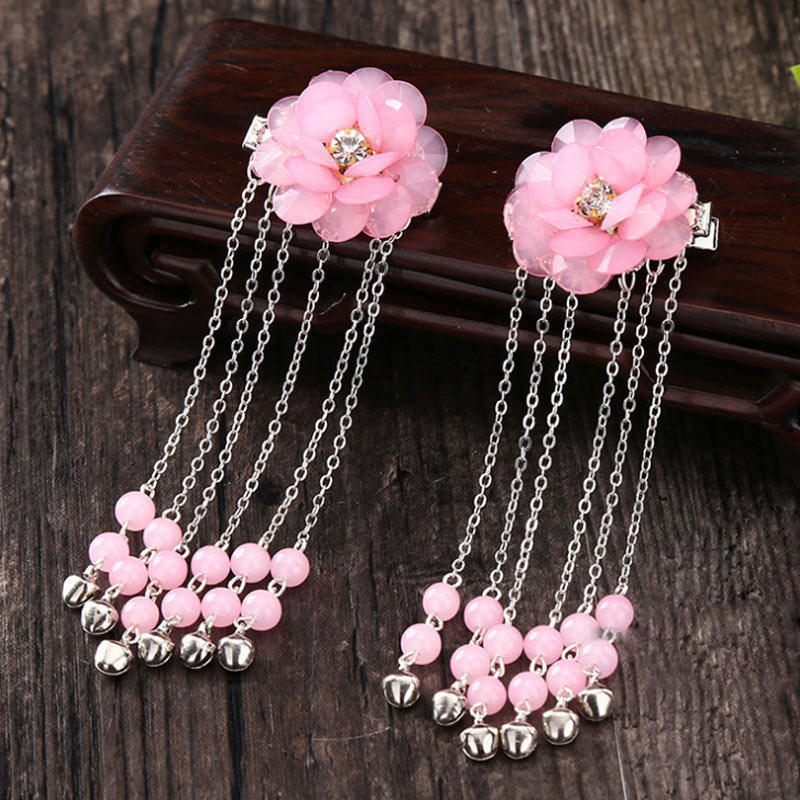 发饰古典发簪古风簪子古代步摇流苏古装头饰女汉服发饰儿童小饰品