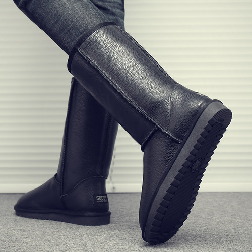 冬季雪地靴高筒保暖防滑