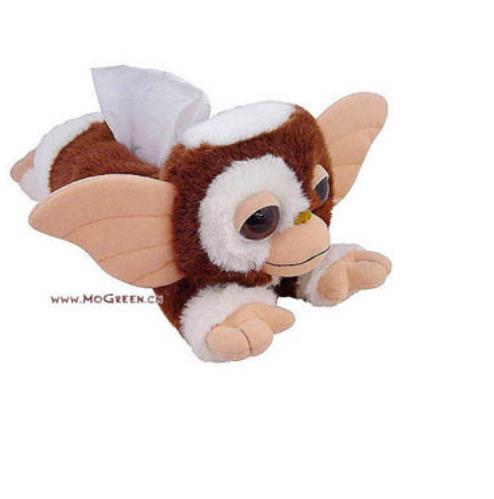 人气精灵Gremlins格林小怪兽可爱毛绒玩偶趴趴格林迷你纸巾抽收纳