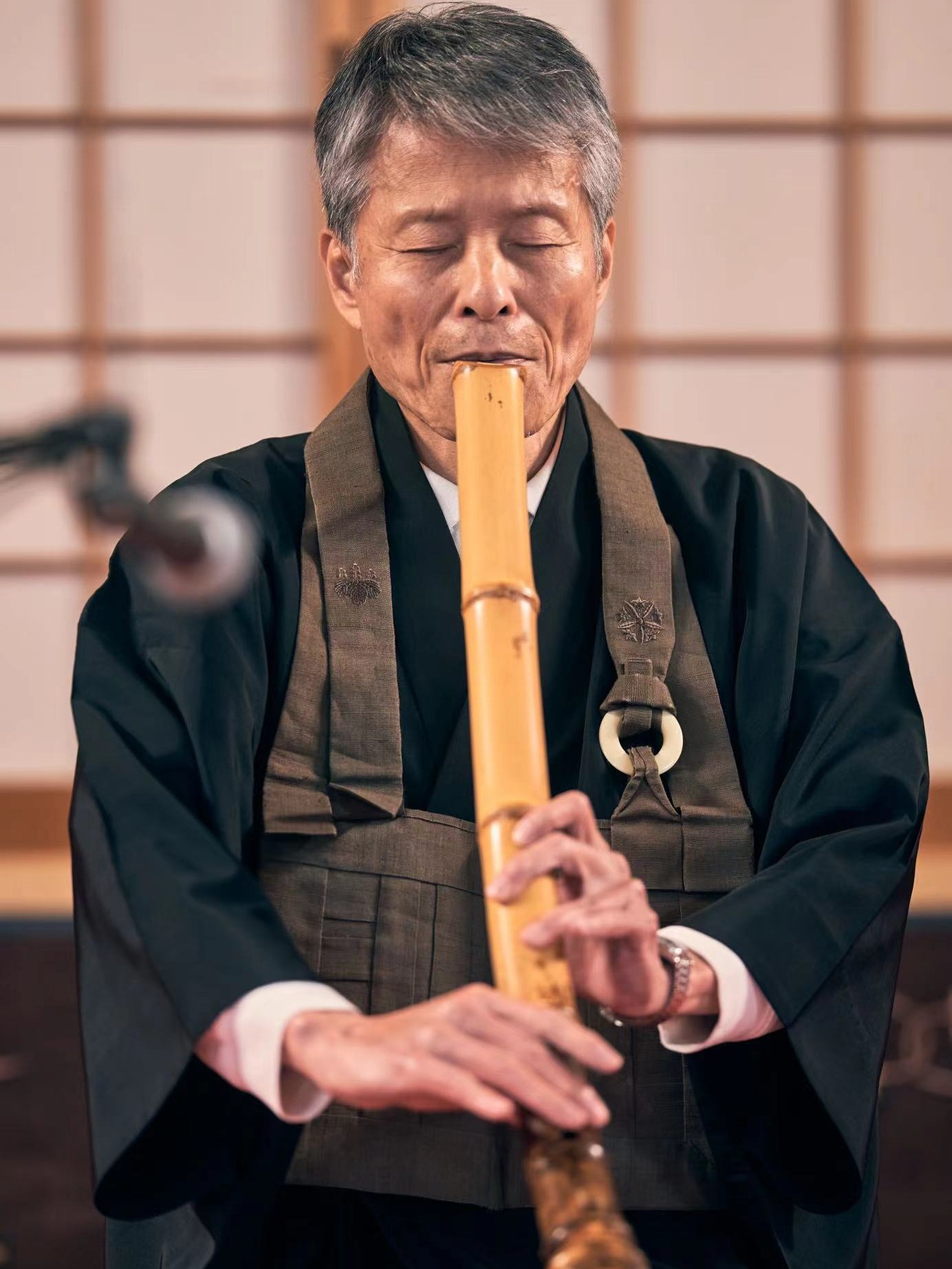 笛山铭尺八 太田笛山手作 全新正品 笛山尺八工房精选 禅藤 佛头