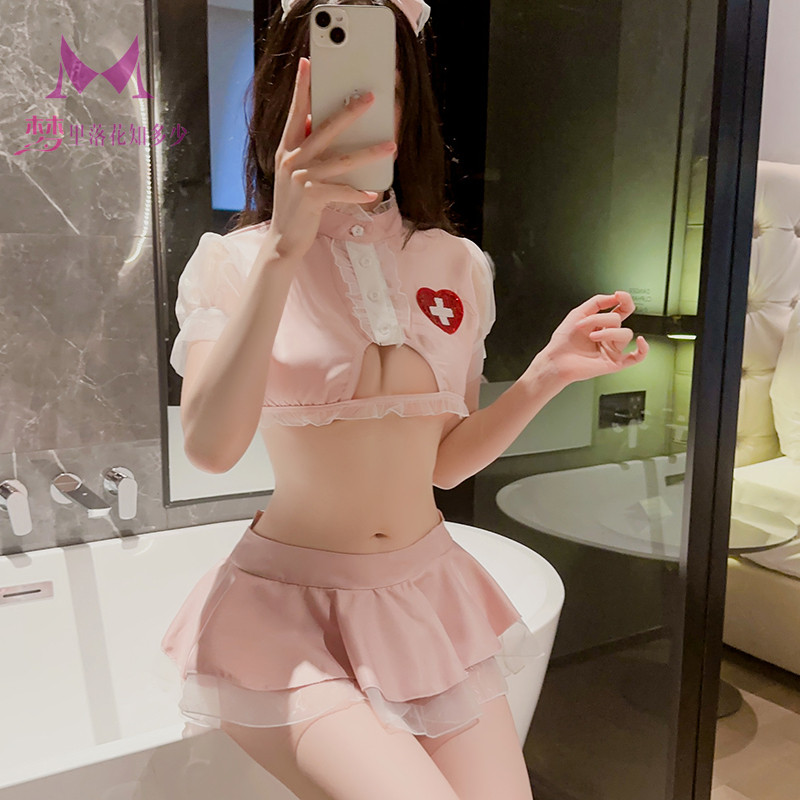 cos性感角色扮演诱惑纯欲暴露护士制服火辣趣味内衣主播变装夜店