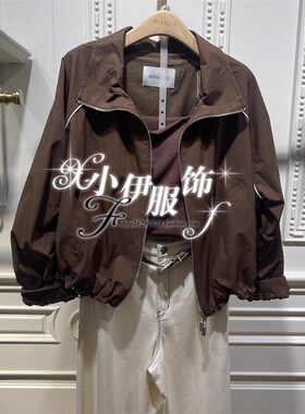 曼娅奴商场专柜正品2025年新款百搭秋装外套女MP32SC015