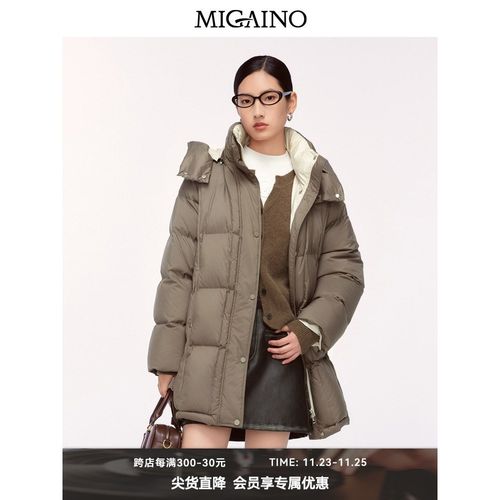 Migaino曼娅奴女装2024年冬季新