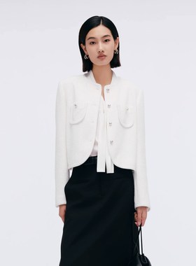 女装2025年春季新款轻奢高级感小香风外套MP12SC031