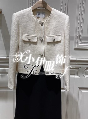 Migaino曼娅奴女装2024新款冬装羊毛保暖舒适毛呢外套MO42SC034