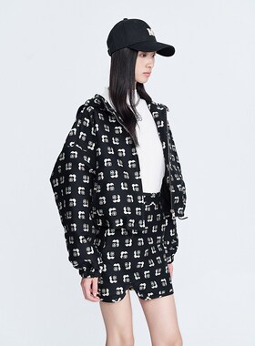 曼娅奴商场专柜正品2023年春装时尚图案个性女半身裙MN12EA021