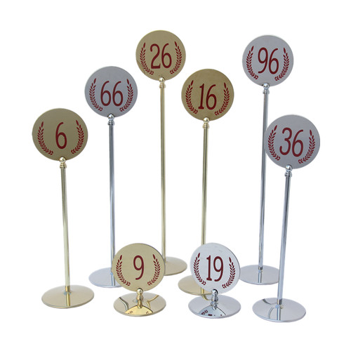 酒店台牌卡牌不锈钢台号牌数字