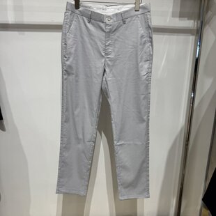 威尚梵恩斯男士商务高档修身莱赛尔亚麻春夏透气灰色休闲裤1499元