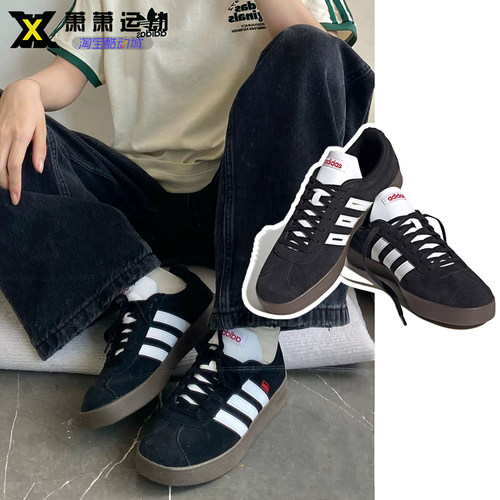Adidas阿迪达斯男女平替德训鞋VL COURT 休闲板鞋JS3004 ID6283