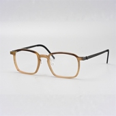 超轻方框手工眼镜牛角眼镜框架男女同款 复古可配近视镜眼镜1859