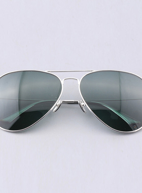 墨镜纯银时尚风大框方脸偏光镜