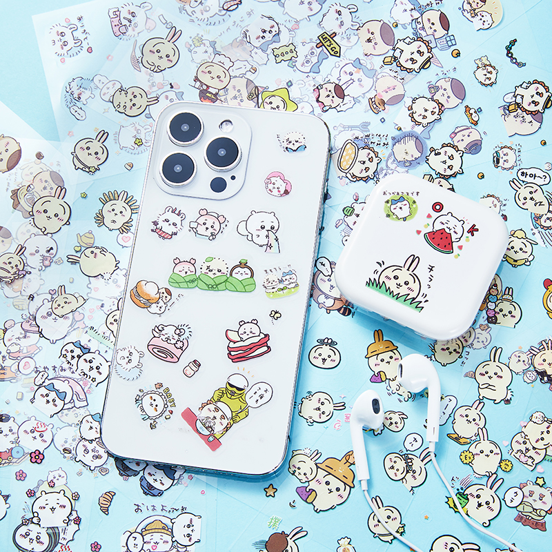 Chiikawa可爱PVC防水贴纸包小八