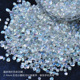 天然水晶月光石碎石颗粒手链消磁净化蓝月光鱼缸造景花盆铺垫装 饰