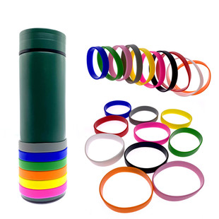 团队活动分组分队手腕带橡胶手环运动手环篮球硅胶环保温杯保护圈