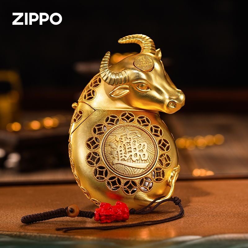 zippo打火机镀金窄机扭转乾坤