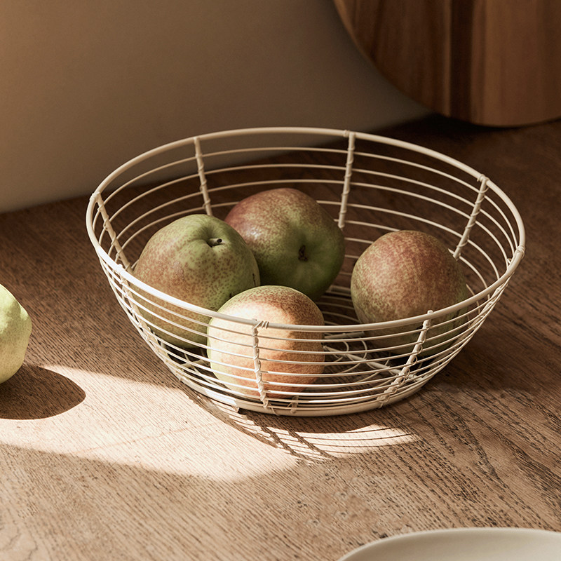 北欧风水果盘铁艺编织客厅茶几家用ins零食果篮水果收纳筐沥水篮,餐饮具,果盆/果盘/果篮,淘宝优惠券,粉丝福利购,淘宝优惠卷