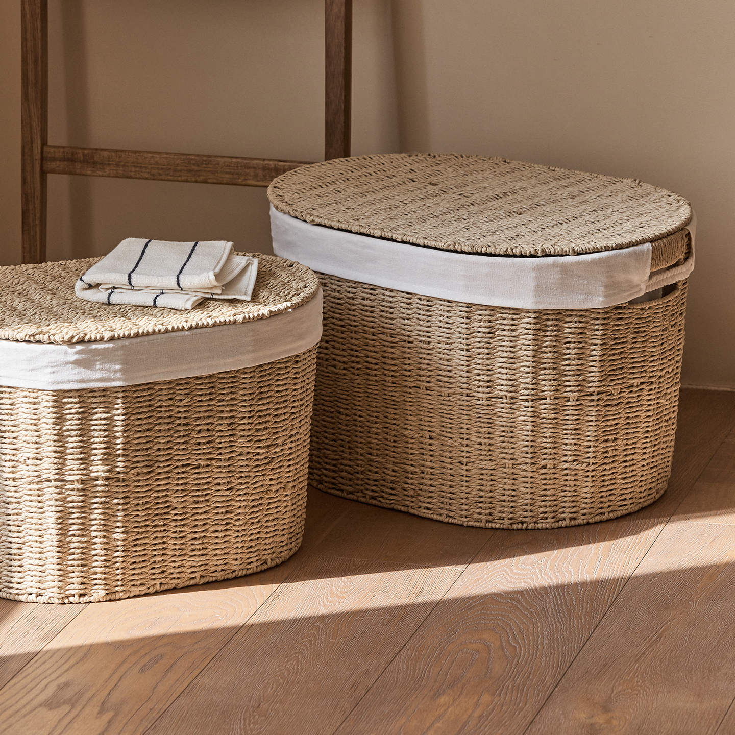 脏衣篮家用藤编编织收纳筐