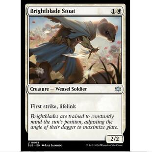 万智牌 MTG 闪剑白鼬 BLB 斑隆洛 英文闪