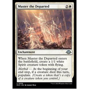 万智牌 召集逝者 简中/英文 平/闪 摩登新篇 MH3