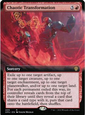 万智牌 MTG 英文混沌转变 扩画闪 多明纳里亚：众志成城 DMU