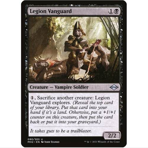 万智牌 MTG  摩登新篇2 MH2 银 中/英/闪 军团先锋 90