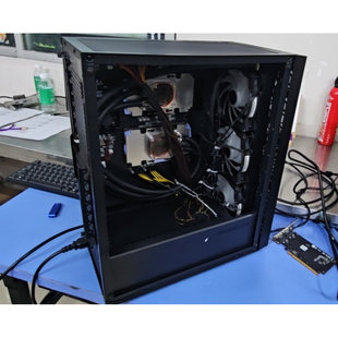 NVIDIA Тесла V100 SXM двойной дисплей Соединение карты NVLink машина с водяным охлаждением  32G