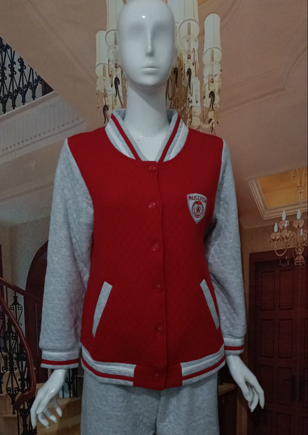 汝斯芬女士家居服睡衣套裝純綿夾層寬松舒適優(yōu)質(zhì)特惠學(xué)生青年保暖