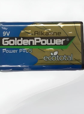 goldenpower 金力 9V 6lr61 碱性1604A  G6LF22A 6AM6 MN1604