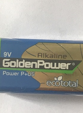 GoldenPower G6LF22A 6AM6 9V碱性1604A电池6LR61 MN1604包邮10节