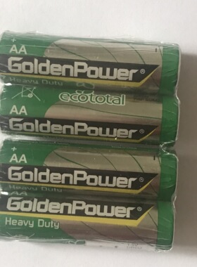 GoldenPower GER03M 碳性电池 R03P SUM4 1.5V高性能60节包邮