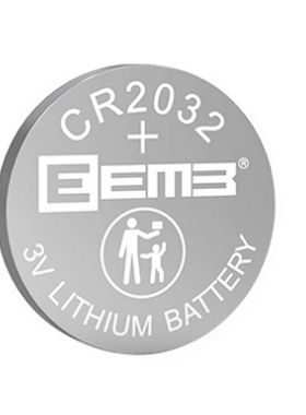 2粒 EEMB CR2032 3V lithium battery 遥控器纽扣电池