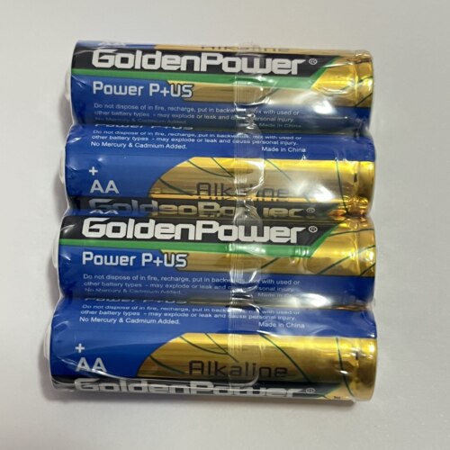 金力 碱性5号或7号电池 GoldenPower LR6 AA  LR3 AAA 1.5V