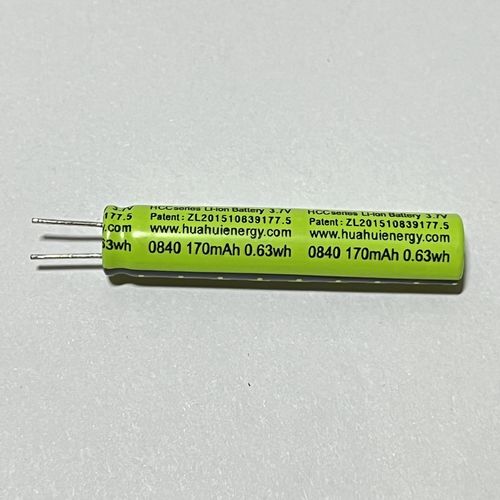 HCC0840 8*40mm高容量170mah超级锂电池可充3.7v 10c放电动力10C