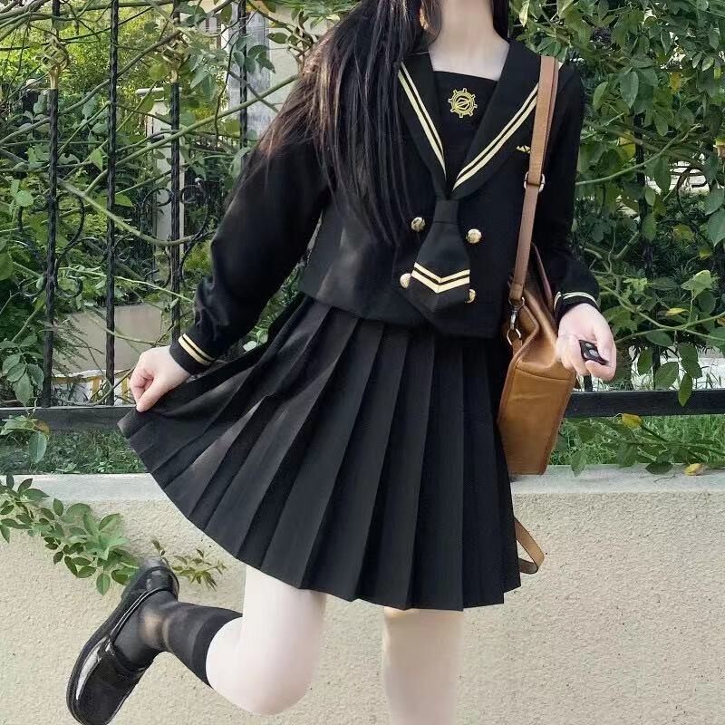 火枪手原创不良jk制服套装全套学生校服