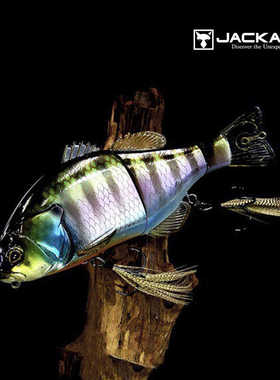 日本JACKALL GANTAREL多节鱼路亚饵70克大型泳饵浮水硬饵假饵鲈鱼