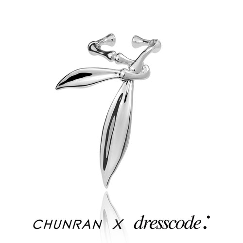 chunran春夏新款竹叶戒指