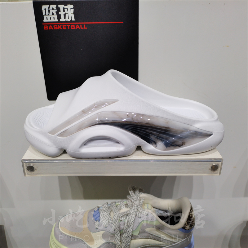 李宁男子运动拖鞋减震防滑反伍